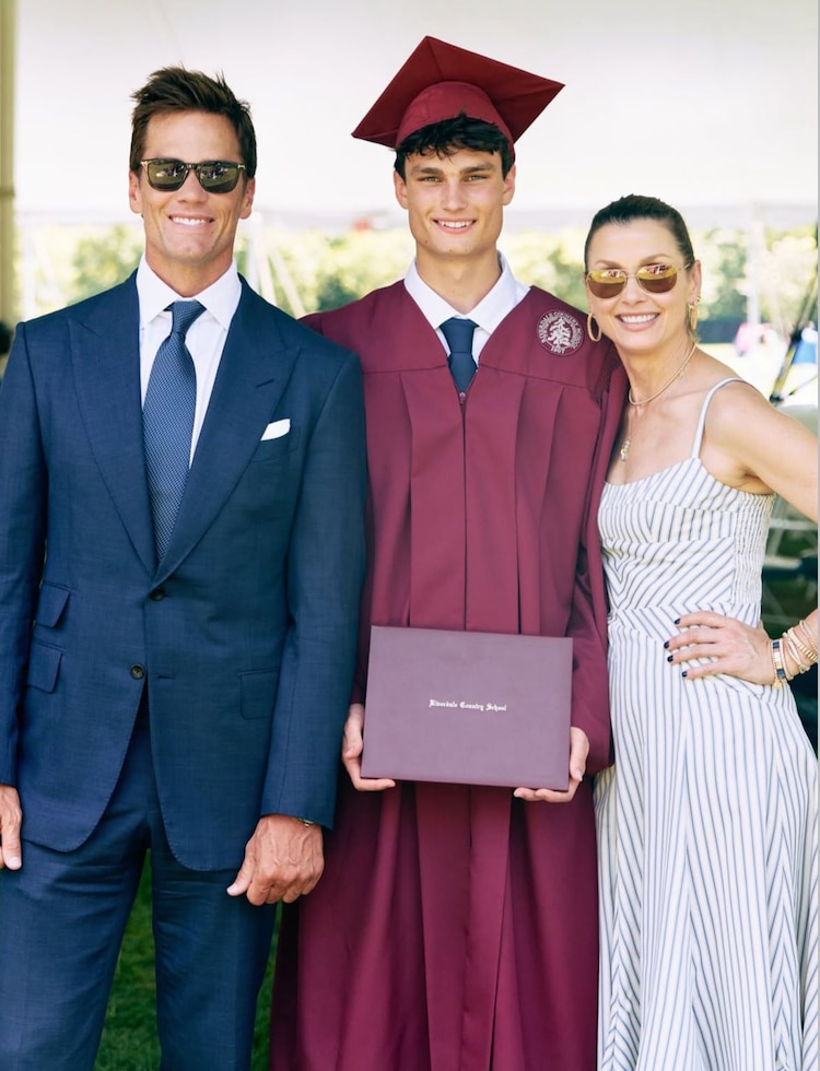 Tom Brady, Jack, y Bridget Moynahan
