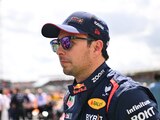 Checo Pérez durante el GP de Gran Bretaña de F1