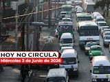 Consulta el Hoy No Circula para este miércoles 3 de junio de 2026 en la Zona Metropolitana del Valle de México.