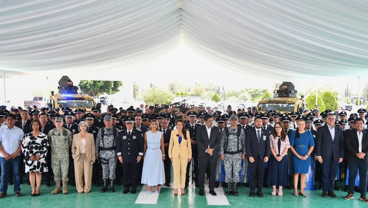 La dotación beneficiará de forma directa a la Policía Estatal y a las corporaciones de los 11 municipios de Aguascalientes.