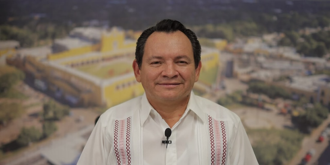 El Gobernador Joaquín Díaz Mena.