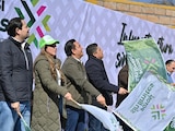 Inauguración de parte de las autoridades.