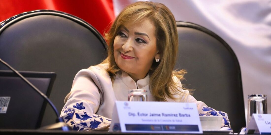 Lorena Cuéllar agradece respaldo de legisladores sobre reforma a Ley General de Salud.