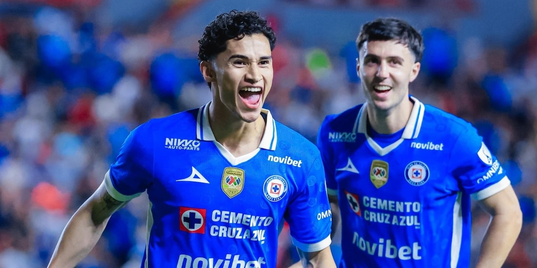 Cruz Azul golea a Necaxa en el AP 2026 de la Liga MX