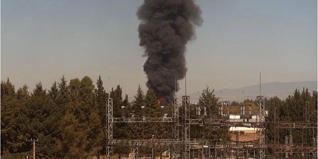 Incendio en fábrica de Lerma, el 31 de diciembre de 2021