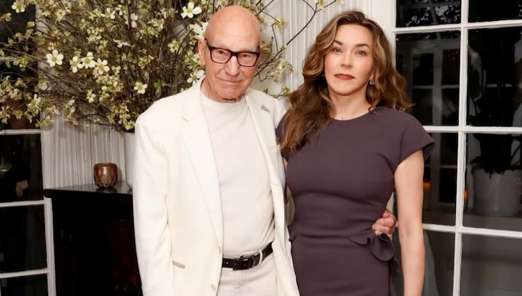 El actor Patrick Stewart y su esposa Sunny Ozell