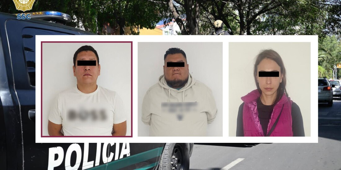 Detienen a tres presuntos integrantes de una célula delictiva que opera en Michoacá
