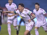 Edson Álvarez festeja el gol con el que la Selección Mexicana derrotó a Honduras en las eliminatorias hacia Qatar 2022, el pasado 27 de marzo.