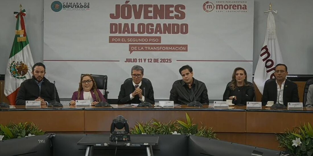 En la quinta edición del foro “Jóvenes Dialogando por el Segundo Piso de la Transformación”, el diputado Ricardo Monreal destacó la importancia de renovar la clase política con liderazgos preparados.