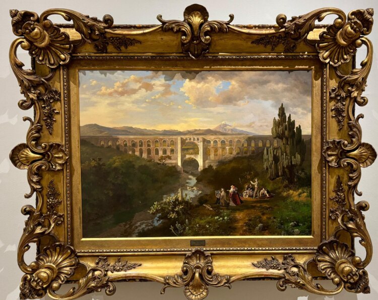 Vista de la Hacienda de Matlala, 1857