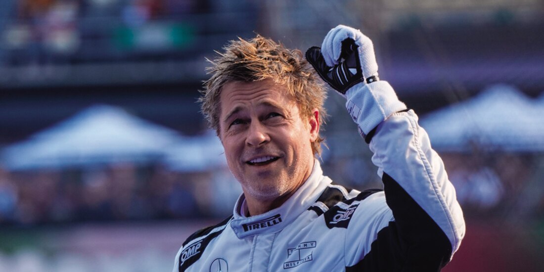 El actor Brad Pitt, en 2024, cuando rodó escenas de la cinta en la CDMX.