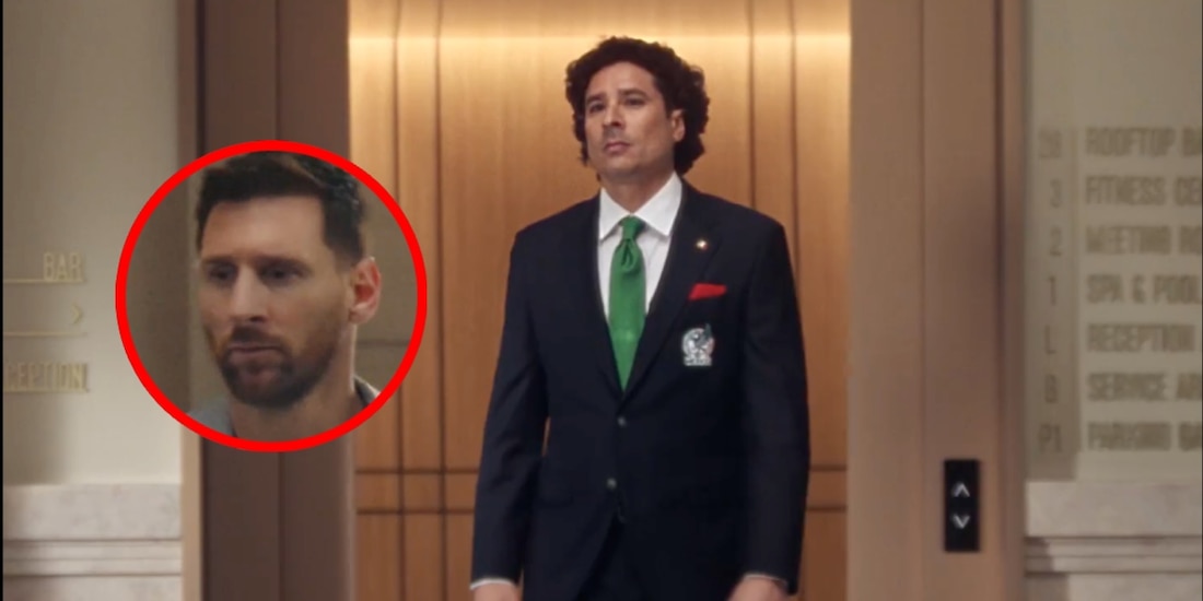 Memo Ochoa y Messi juntos en un comercial