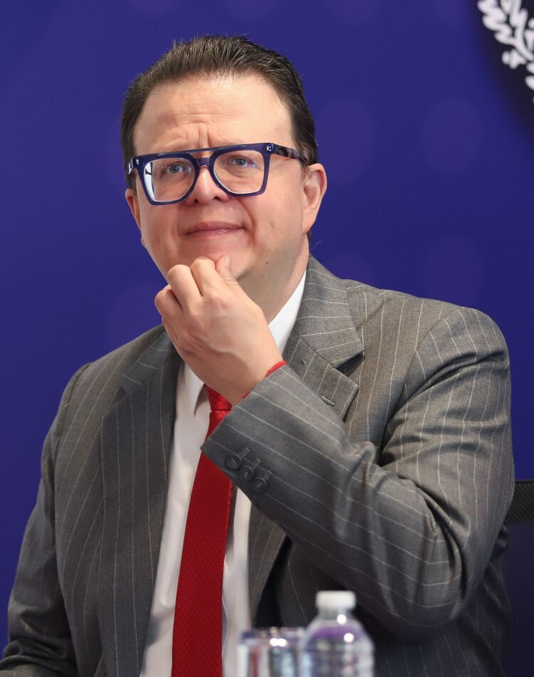 El magistrado Felipe de la Mata.