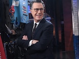 El presentador de televisión Stephen Colbert, el 18 de mayo de 2026