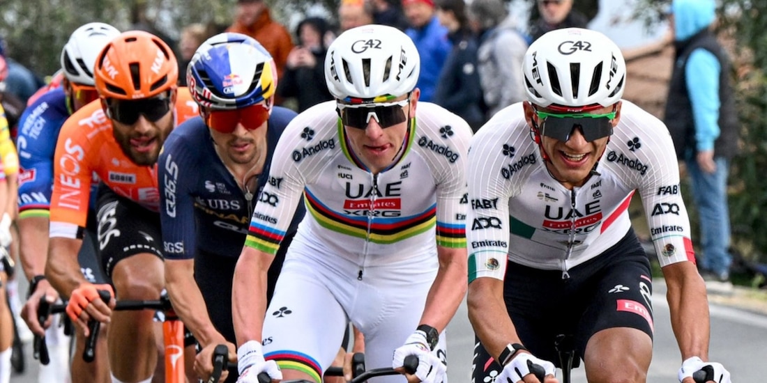 Isaac del Toro en la Milano-San Remo