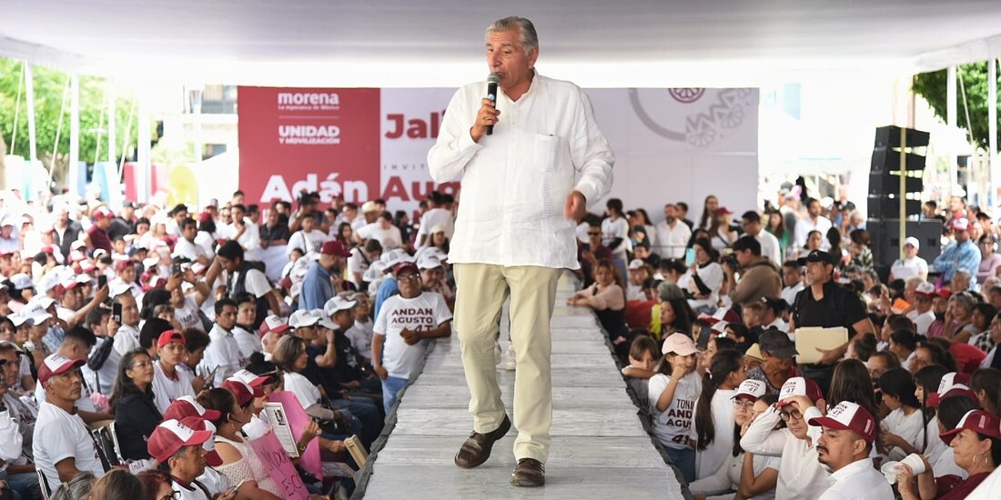 Adán Augusto López, desde Tonalá, Jalisco.