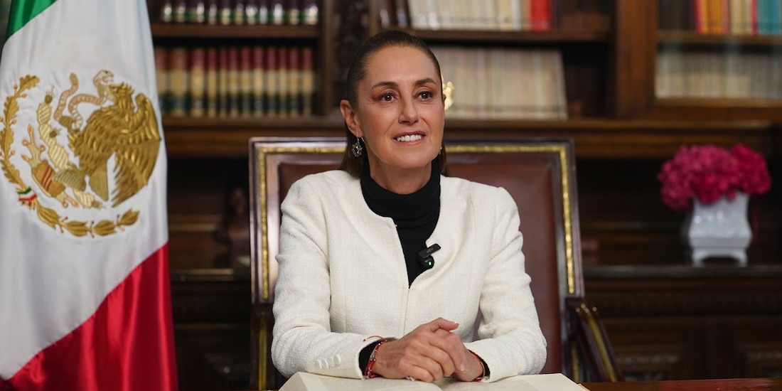 La Presidenta de México, Claudia Sheinbaum Pardo.