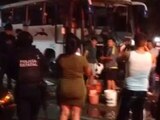 Veracruz: Reportan explosión en autobús de peregrinos