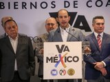 Los dirigentes del PAN, PRI y PRD instalan la Comisión Tripartita para Gobiernos de Coalición con participación de las tres fuerzas políticas