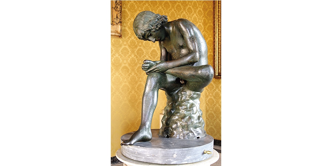 El Niño de la espina (también conocido como Spinario), s. I a.C.