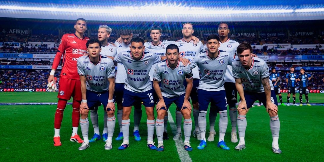 Cruz Azul antes de un partido en el Clausura 2026 de la Liga MX