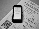 El gobierno anunció recientemente el certificado de la vacuna contra COVID-19.