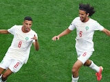 Marruecos celebra un gol ante Canadá en los octavos de final de la Copa del Mundo 2026