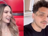¿Christian Nodal no supera Belinda? Se "emborracha" y canta canción tóxica (VIDEO)