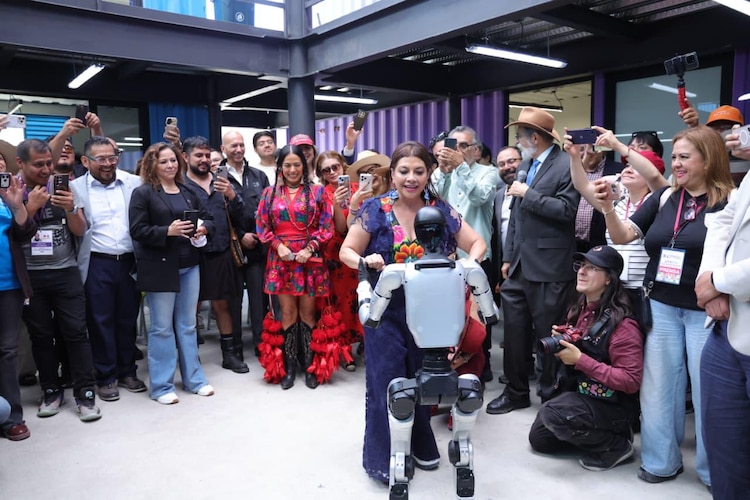 Instalaciones de la nueva Escuela de Robotopía, donde niñas y niños aprenderán sobre inteligencia artificial.