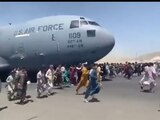 Caos en evacuación del aeropuerto de Kabul