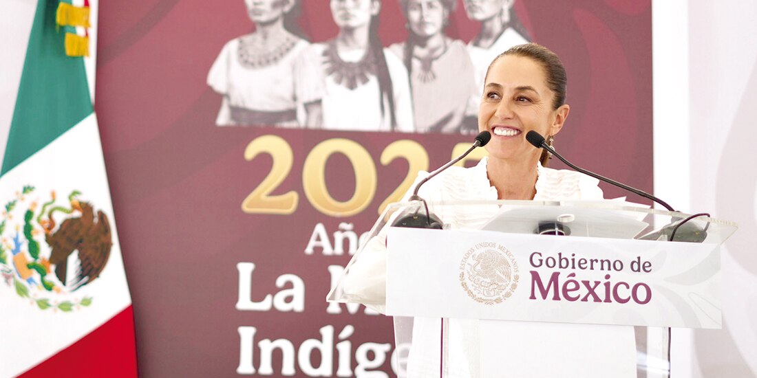 La presidenta inicia gira nacional en Guanajuato, ayer.