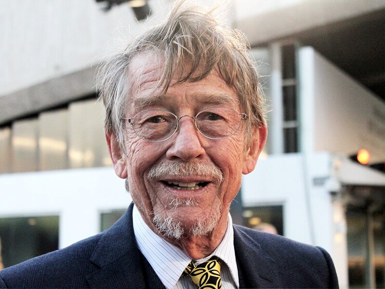 El actor John Hurt.