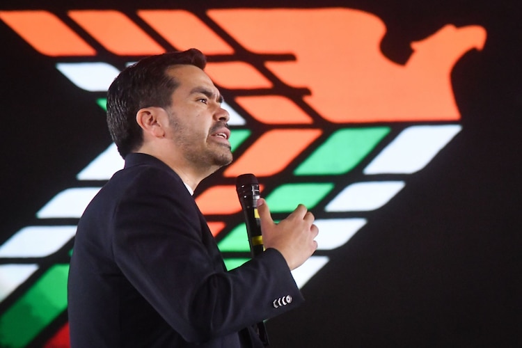 Jorge Álvarez Máynez, dirigente nacional de Movimiento Ciudadano