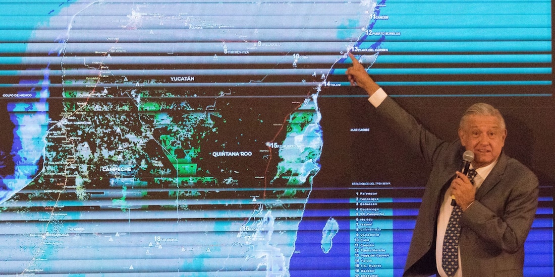 Andrés Manuel López Obrador, presidente de México.