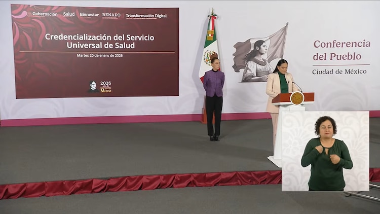 Ariadna Montiel, en la Mañanera del Pueblo.