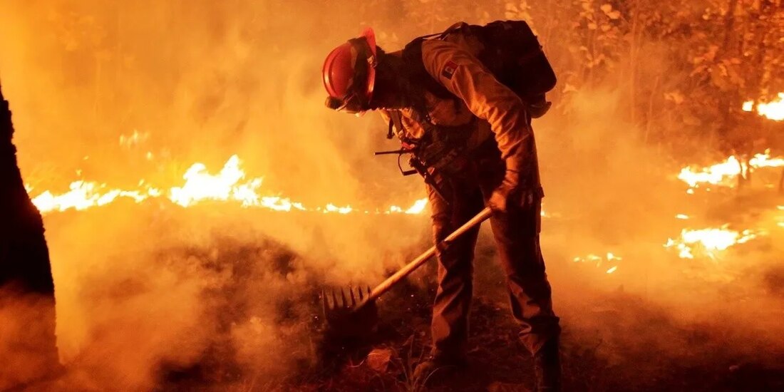 Incendios forestales en México.