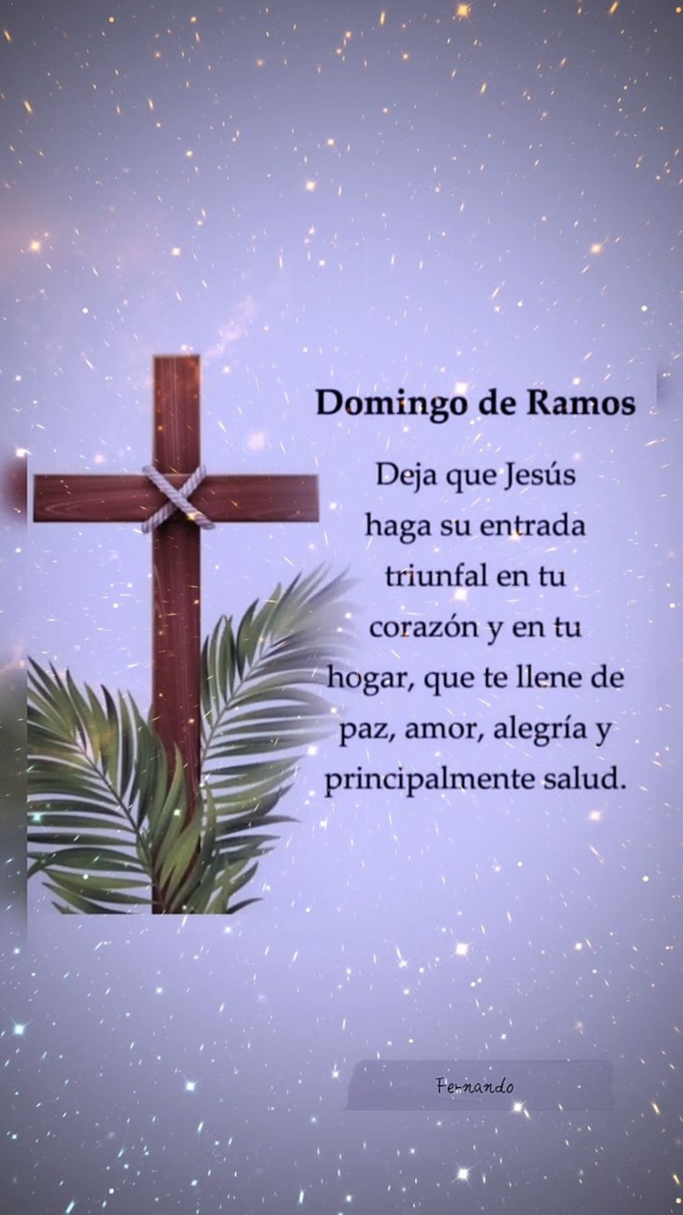 Imágenes para desear feliz Domingo de Ramos