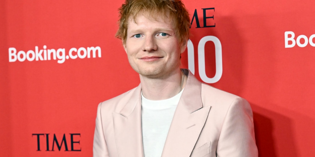 Ed Sheeran asiste a la Gala Time100, en Nueva York, el 24 de abril de 2025