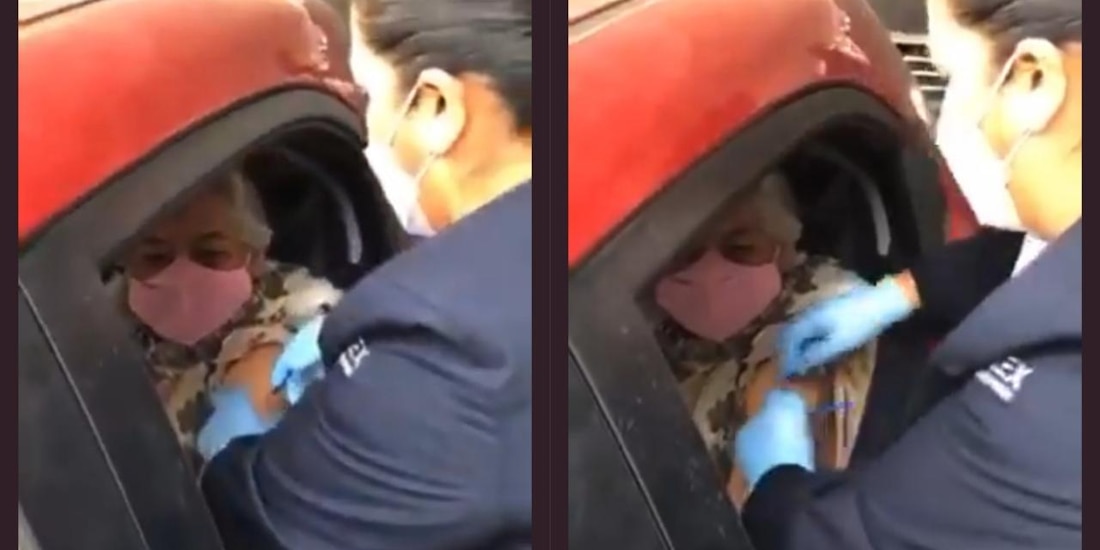 Usuarios de redes sociales denunciaron presunto caso en el que la vacuna contra COVID no le fue suministrada a una adulta mayor.