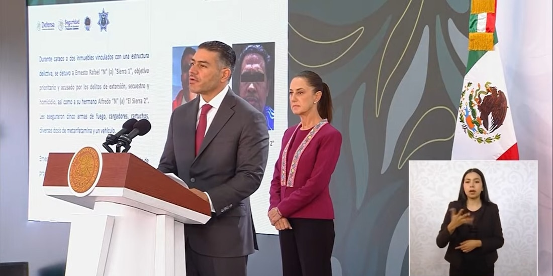 Omar García Harfuch afirmó que los avances en seguridad en Michoacán obligan a reforzar, y no a reducir, las acciones contra la delincuencia organizada.