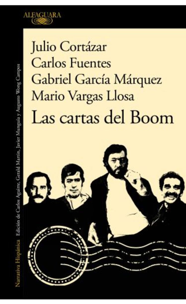 Portada del libro "Las cartas del Boom"