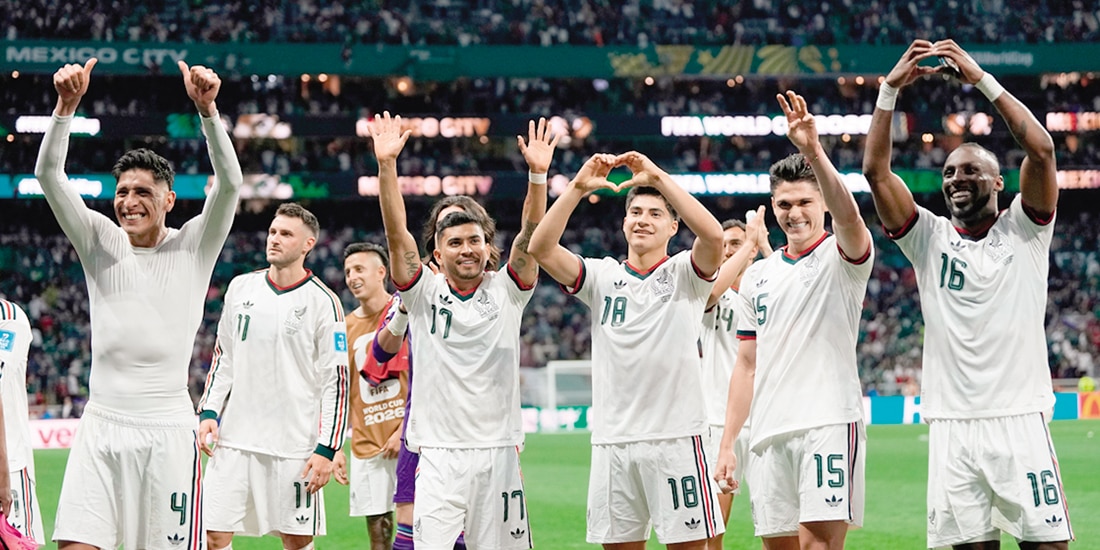 Jugadores del Tricolor celebran la victoria sobre Chequia, el pasado 24 de junio