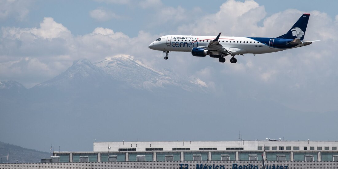 Avión de Aeroméxico
