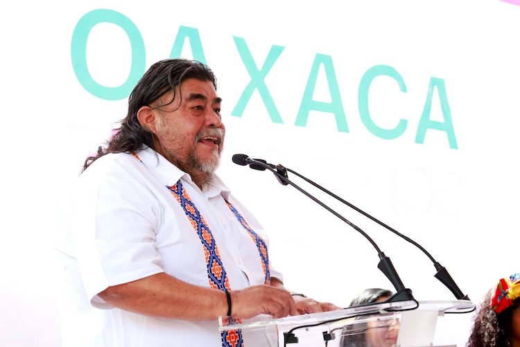El titular de la Secretaría de Culturas y Artes de Oaxaca, Flavio Sosa Villavicencio.