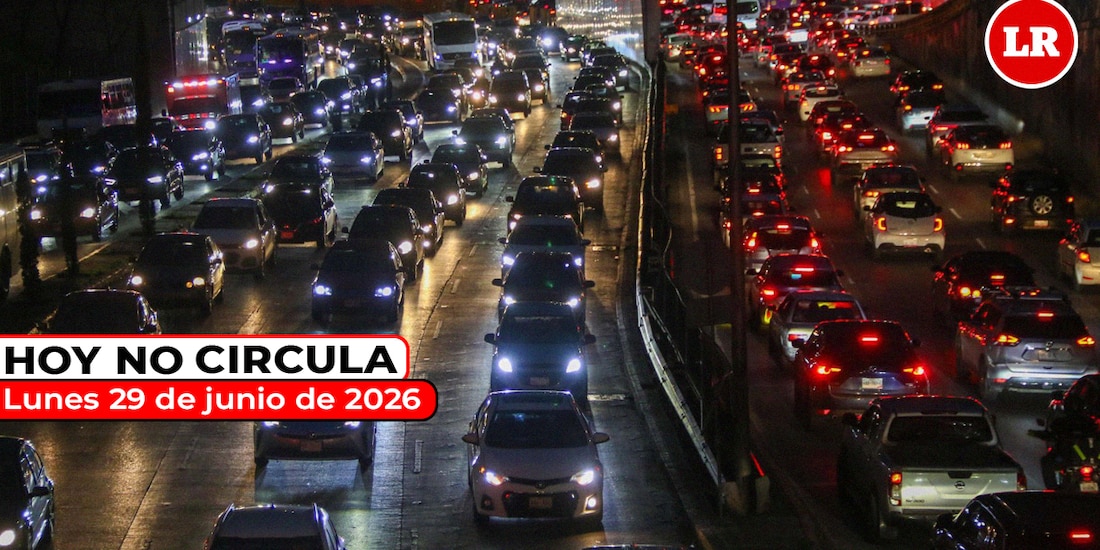 Te compartimos cómo aplica el Hoy No Circula para este lunes 29 de junio de 2026.