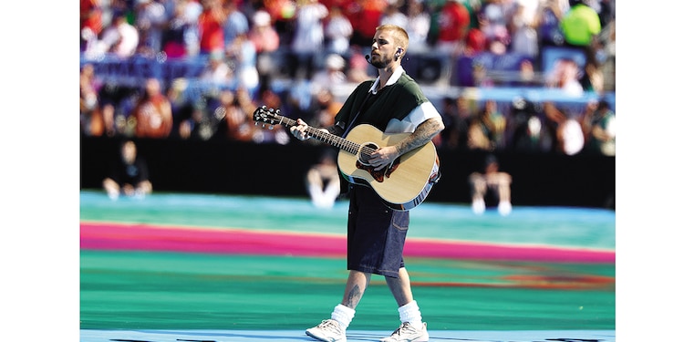 Justin Bieber puso el lado emotivo.
