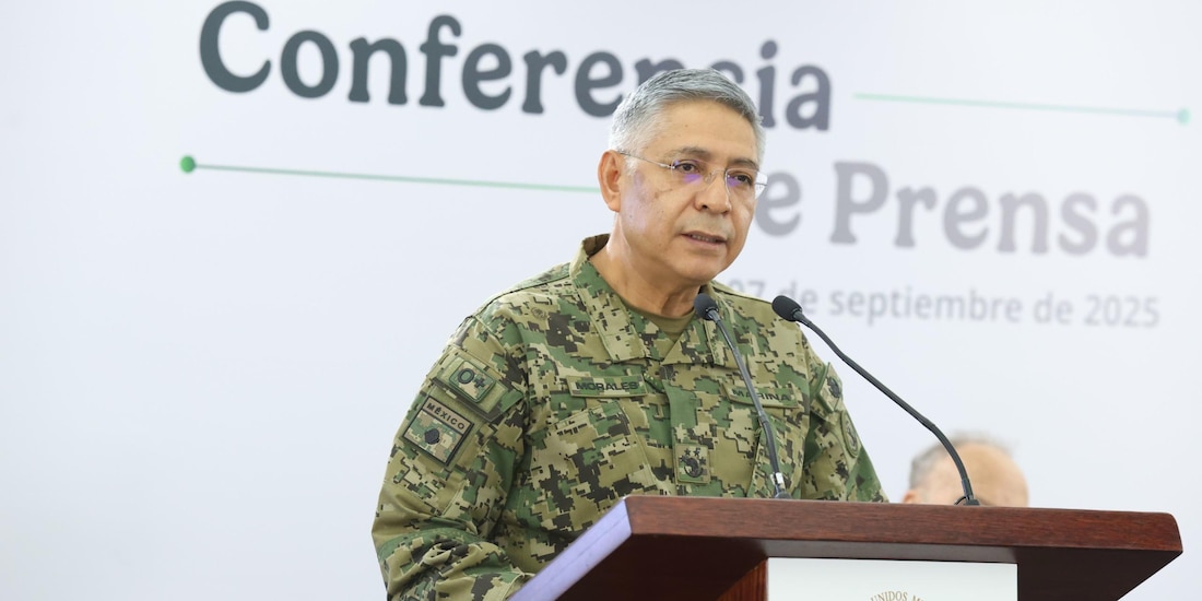 Almirante Raymundo Pedro Morales Ángeles, titular de la Semar, en imagen de archivo