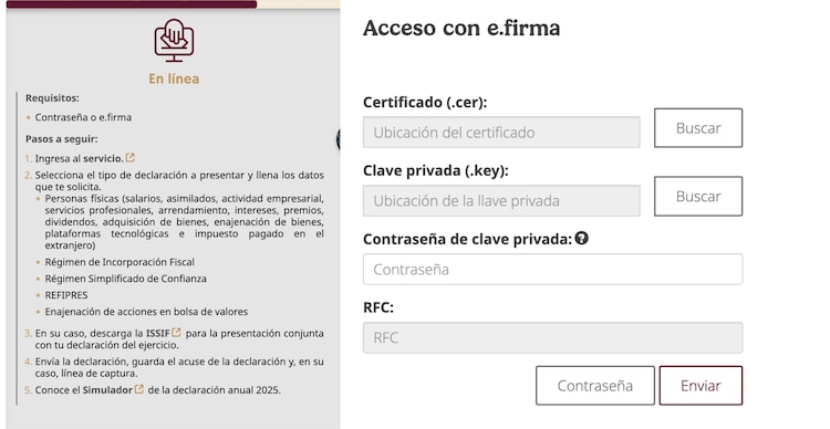 Declaración Anual 2025