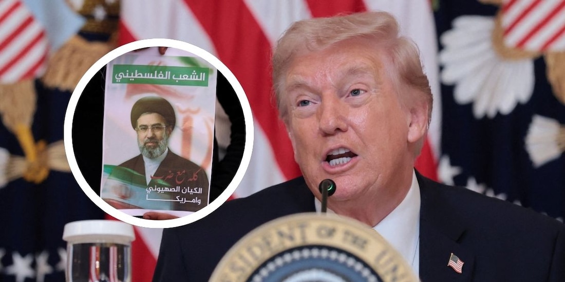 Donald Trump, presidente de EU, asegura que no se sabe si Mojtaba Jamenei, líder supremo de Irán, está vivo o muerto.