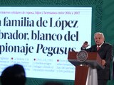 AMLO declaró que no presentará denuncias por caso Pegasus